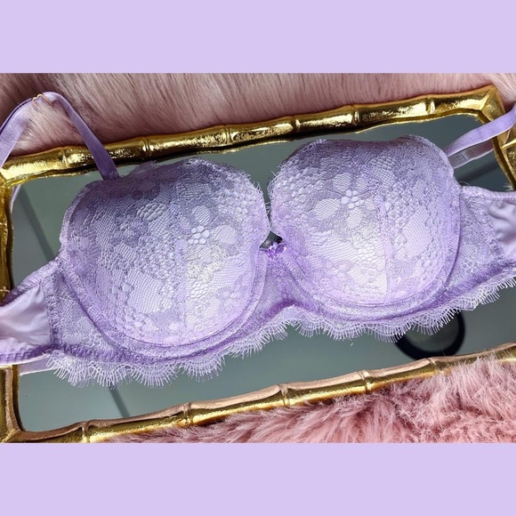 Lavender Lace Bra 🪻🌸 - Picture 4 of 4